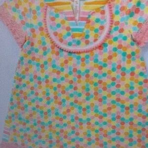 Colorful Kids Swim Dress